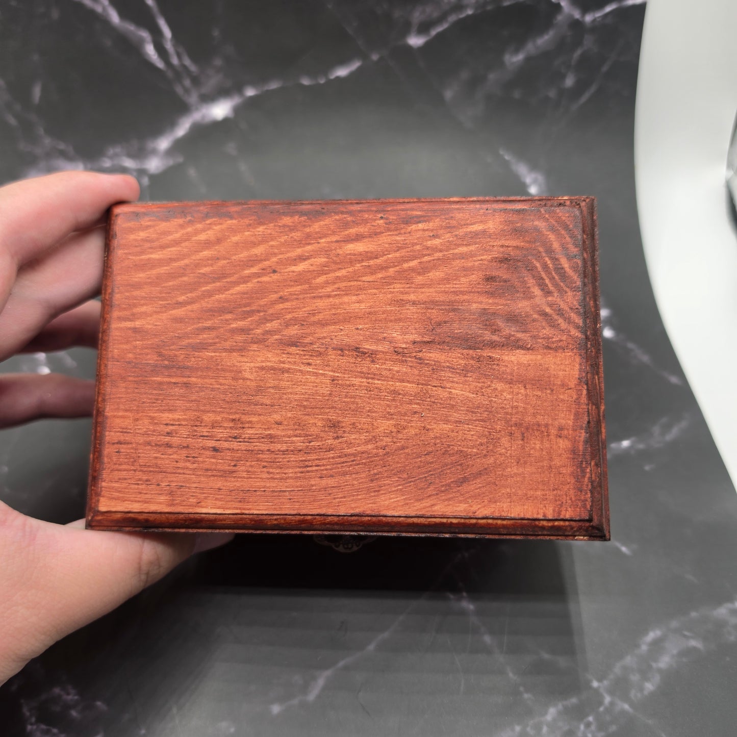 Custom Stained & Sealed Jewelry Box