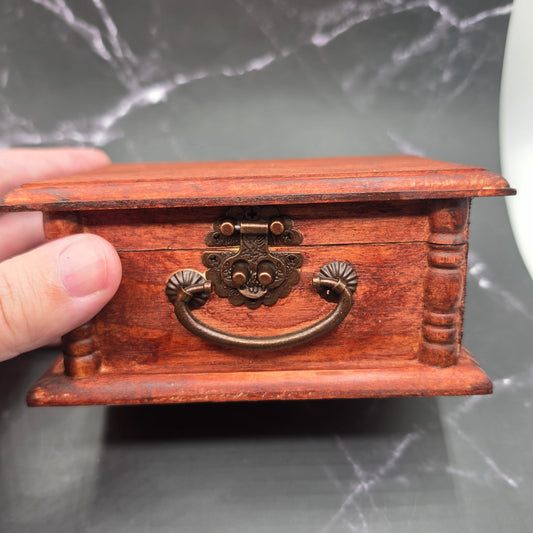 Custom Stained & Sealed Jewelry Box