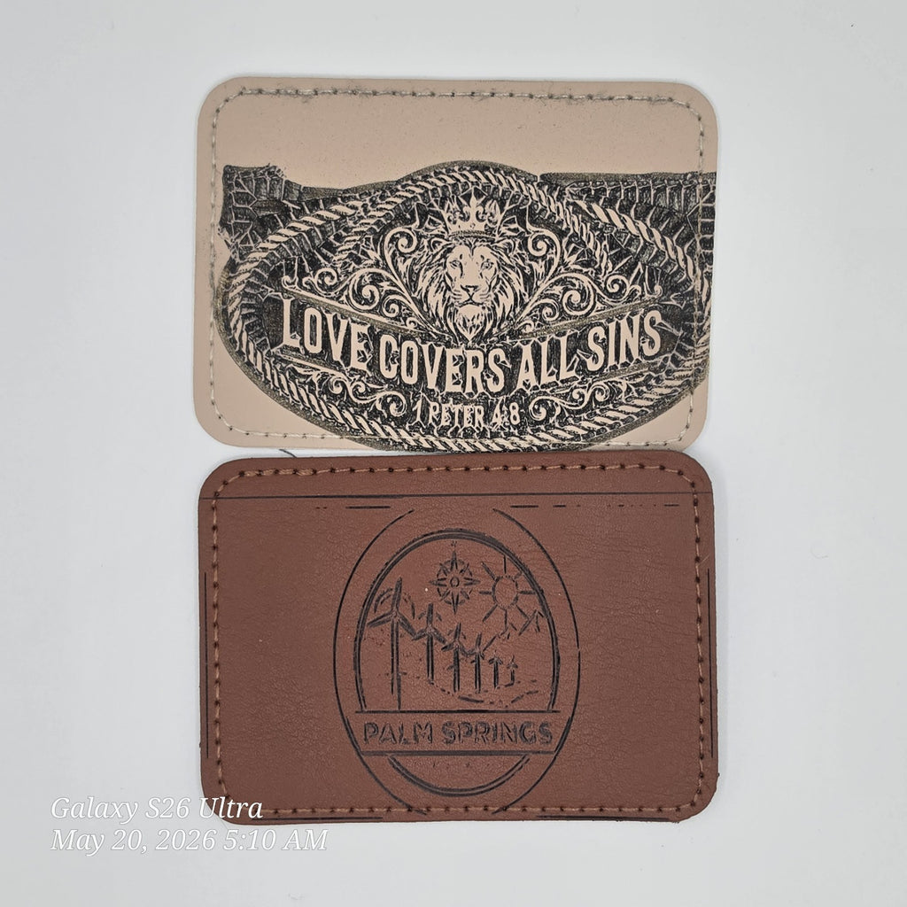 Custom Laser Engraved Heat Press Patches Whatever Design You want