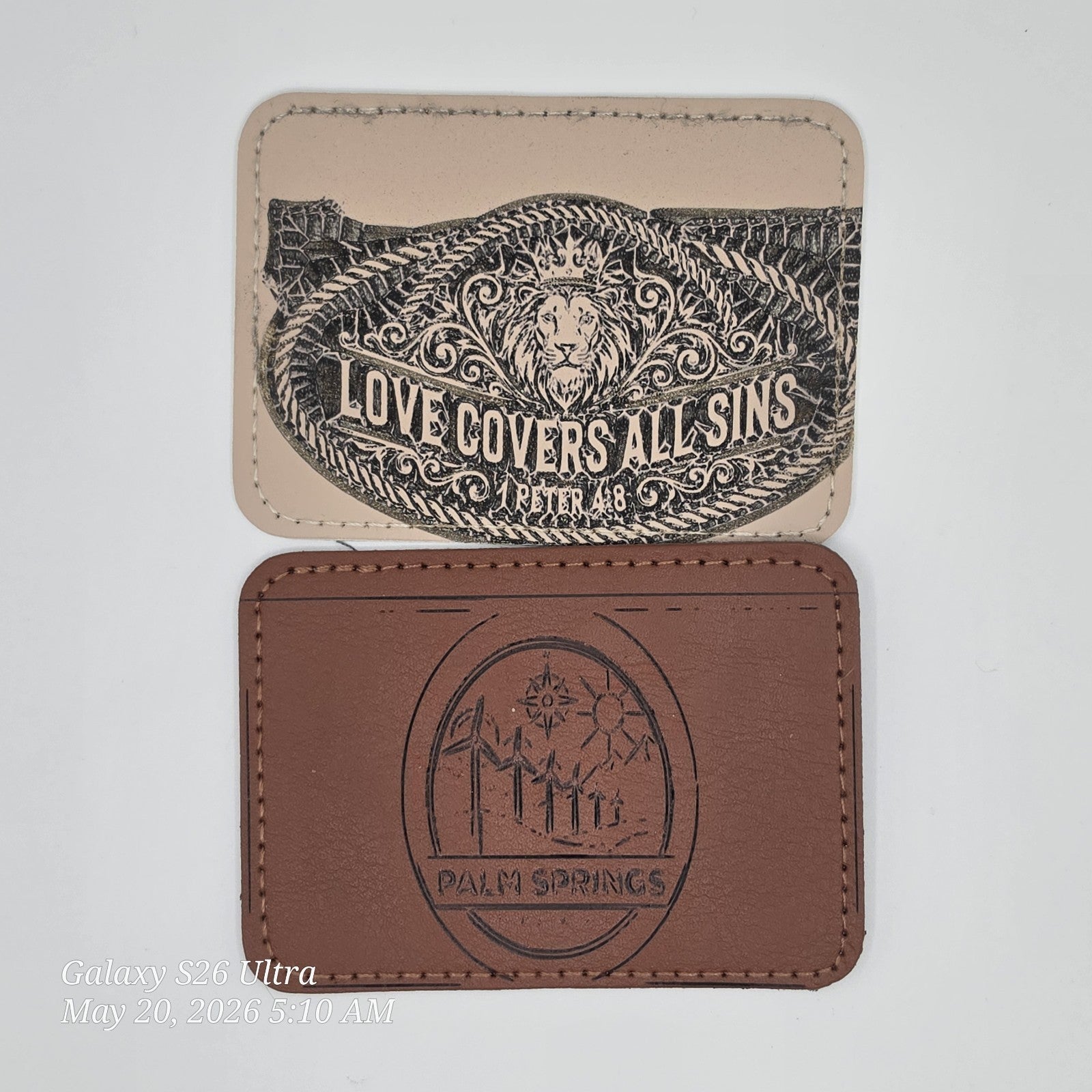 Custom Laser Engraved Heat Press Patches Whatever Design You want