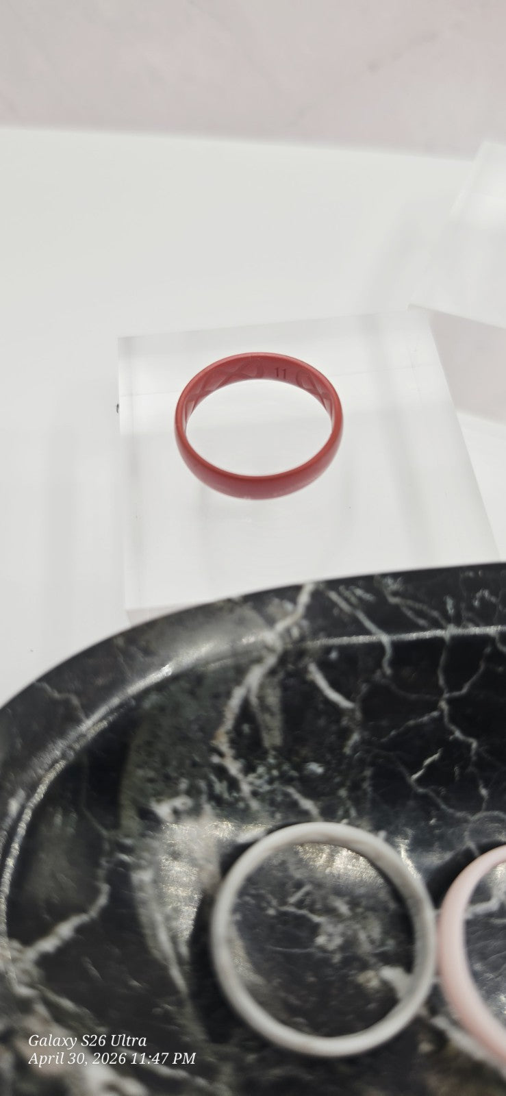Breathable Silicone Bangle Rings Unisex
