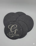 Personalized Gift Put Your Family Name On A Set of 6 Slate Coasters. Or Artwork!